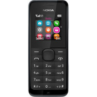Мобільний телефон NOKIA 105 SS 2019 black (16KIGB01A13)