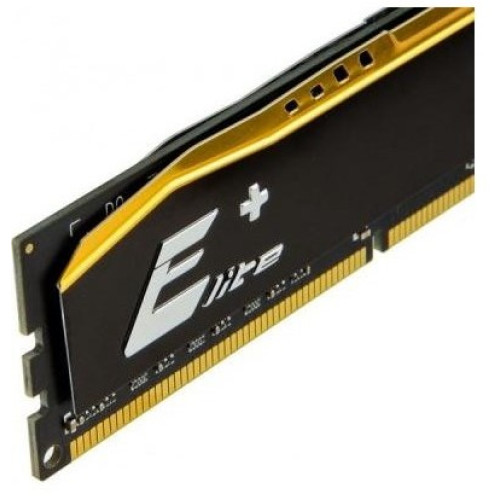 Пам'ять DDR4 RAM 4Gb 2400Mhz Team Elit Plus Gold\/Black (TPD44G2400HC1601) - зображення 2