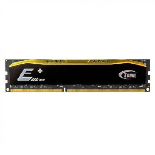 Пам'ять DDR4 RAM 8Gb (1x8Gb) 2400Mhz Team Elite Plus Black (TPD48G2400HC1601) - зображення 1