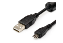 Кабель USB2  АM-microВM 1.8м. Atcom - зображення 1