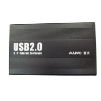 USB Mobile Rack Maiwo K3502-U2S black