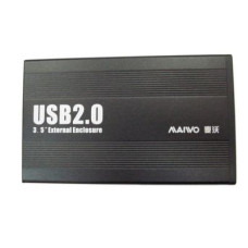 USB Mobile Rack Maiwo K3502-U2S black