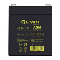 Акумуляторна батарея Gemix (LP12-4.5) 12V  4.5Ah