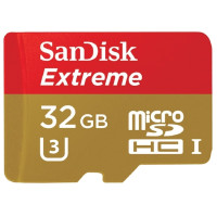MicroSDHC 32 Gb SanDisk Extreme class 10 UHS-I U3