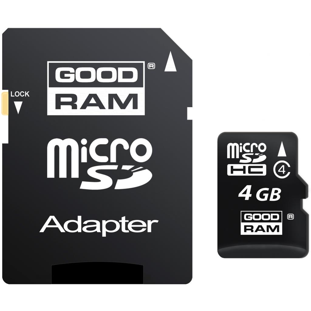 MicroSD 4 Gb Goodram class4 - зображення 2