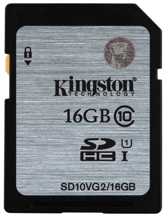 Secure Digital card 16 Gb Kingston SDHC class10 UHS-I - зображення 1