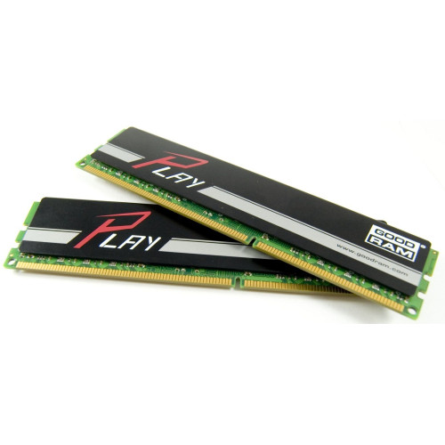 Пам'ять DDR3 RAM_16GB (2x8GB) 1600MHz Goodram PC3-12800 CL10 Play Black - зображення 2