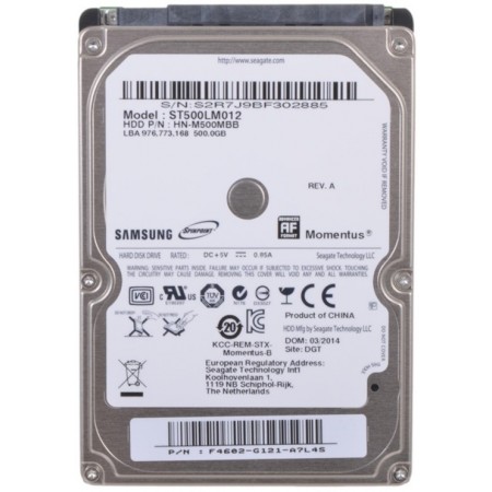 Жорсткий диск HDD Seagate 2.5 500GB ST500LM012_ Ref - зображення 1