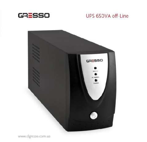 ББЖ Gresso 650VA з AVR Off-Line - зображення 1