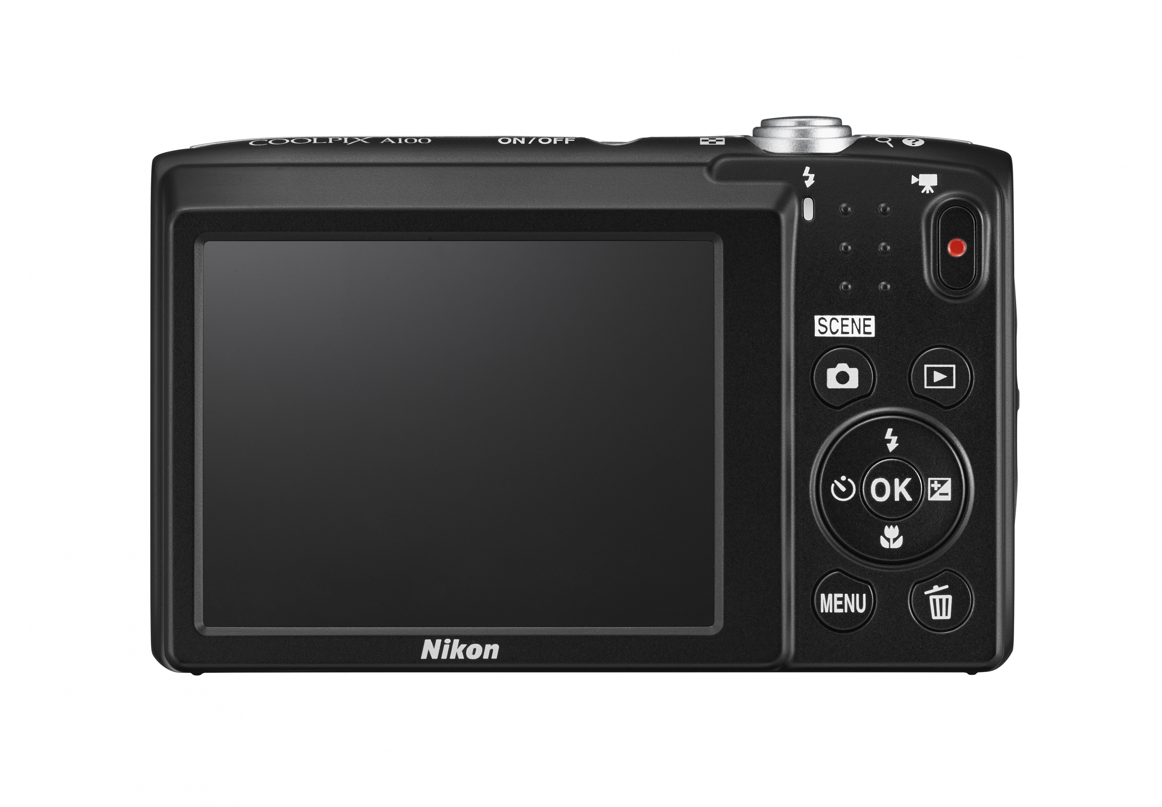 Цифрова фотокамера Nikon Coolpix A100 Black - зображення 2
