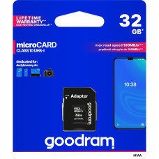 MicroSDHC 32 Gb Goodram class 10  UHS-I