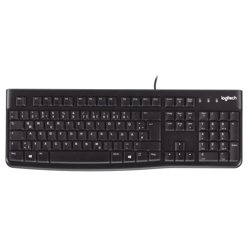 Клавіатура Logitech K120 black USB - зображення 1