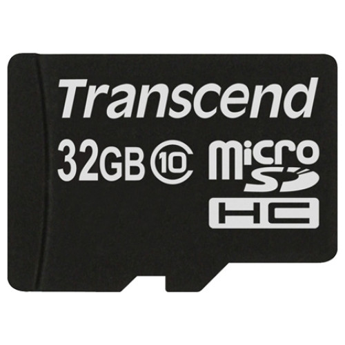 MicroSDHC 32 Gb Transcend class 10 - зображення 1