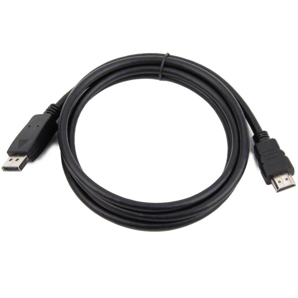 Кабель DisplayPort to HDMI, 1.8m, Cablexpert - зображення 1