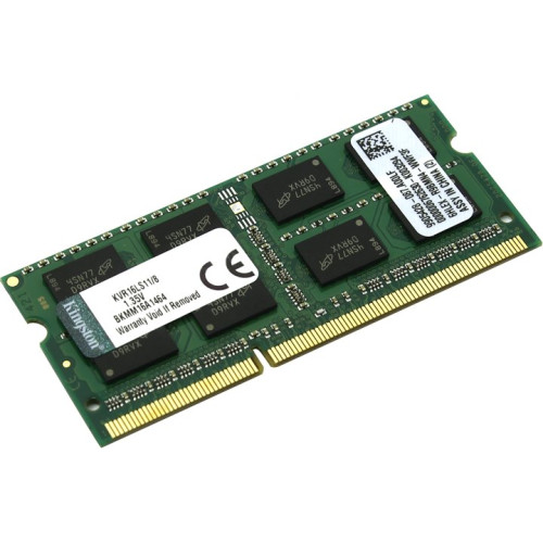 Пам'ять DDR3-1600 8 Gb Kingston SoDIMM - зображення 1