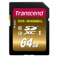 Secure Digital card 64 Gb Transcend SDXC UHS-I