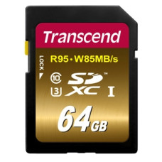 Secure Digital card 64 Gb Transcend SDXC UHS-I
