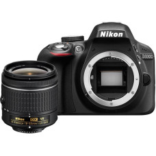 Цифрова фотокамера Nikon D3300 + AF-P 18-55mm VR kit