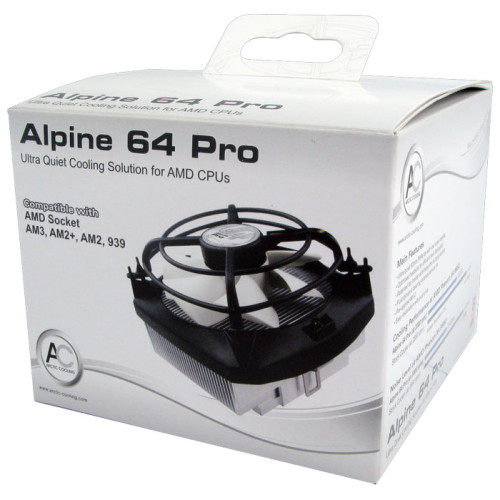 Вентилятор ARCTIC COOLING Alpine 64 GT Socket AM2\/AM3 - зображення 2