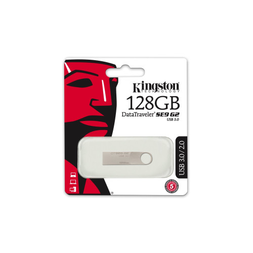 Флеш пам'ять USB 128Gb Kingston Data Traveler SE9 G2 USB 3.0 - зображення 2