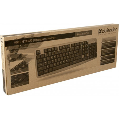 Клавіатура Defender Element HB-520 PS\/2 - зображення 2