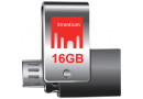 Флеш пам'ять USB 16Gb STRONTIUM Nitro Plus Silver OTG USB 3.0 - зображення 1