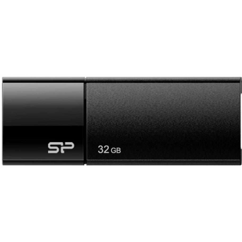 Флеш пам'ять USB 32 Gb Silicon Power Ultima U05 Black USB2.0 - зображення 1