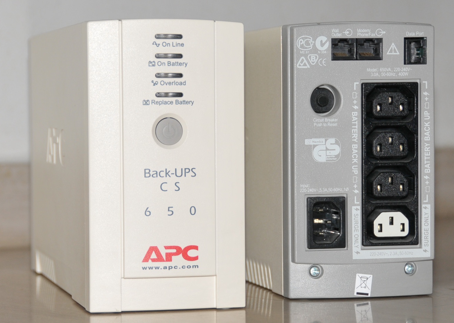 ББЖ APC Back-UPS 650 - зображення 1