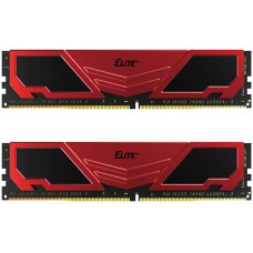 Пам'ять DDR4 RAM_16Gb (2x8Gb) 2400Mhz Team Elite Plus Red (TPRD416G2400HC16DC01) - зображення 1