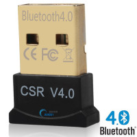 Адаптер Bluetooth V4.0 USB 2.0 CSR4.0 Dongle micro