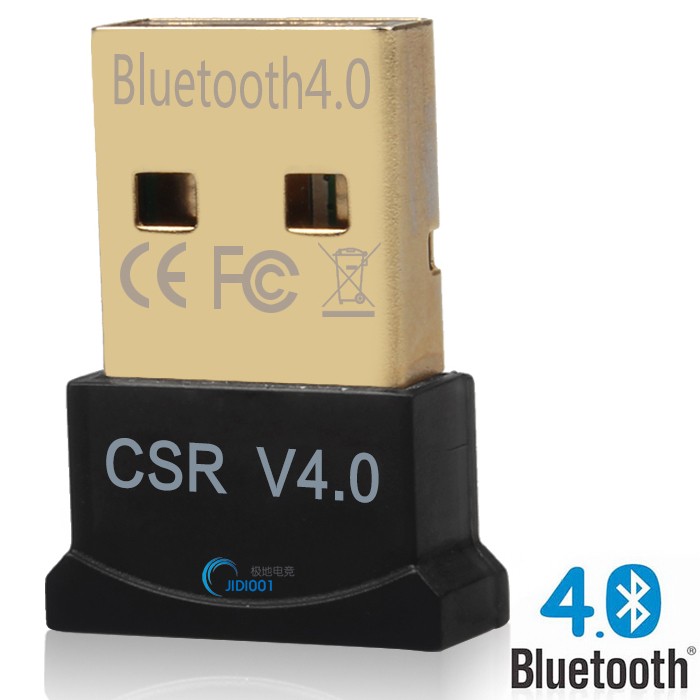 Адаптер Bluetooth V4.0 USB 2.0 CSR4.0 Dongle micro - зображення 1