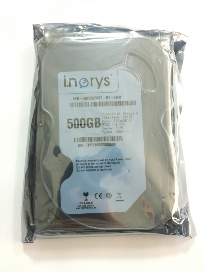 Жорсткий диск HDD 500GB i.norys INO-IHDD0500S2-D1-5908 - зображення 1