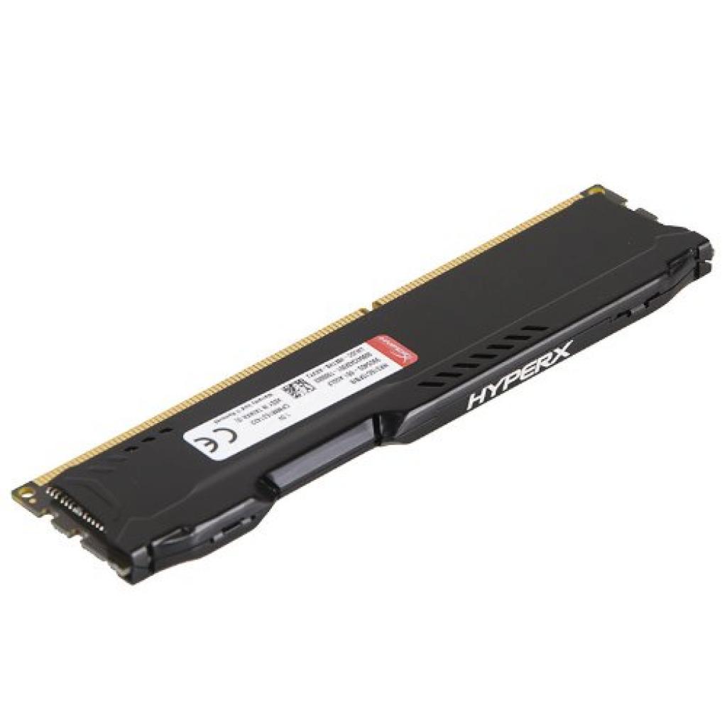 Пам'ять DDR3 RAM 8GB (1x8GB) 1600MHz Kingston (HX316C10FB\/8) HyperX Fury Black - зображення 3