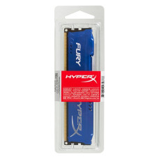 Пам'ять DDR3 RAM 8GB (1x8GB) 1866MHz Kingston HyperX Fury Blue (HX318C10F\/8) PC3-12800 CL10 - зображення 1