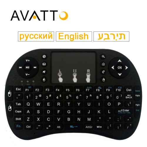 Безпровідна міні-клавіатура AVATTO i8 Pro b - зображення 2