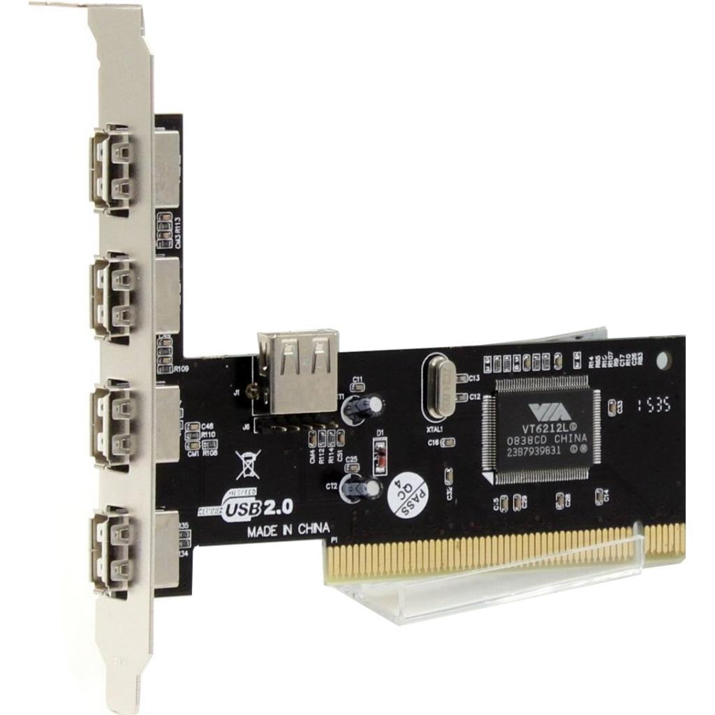 Контролер PCI to USB 2.0 for 4+1 USB ports ProLogix PXC-U204 - зображення 1