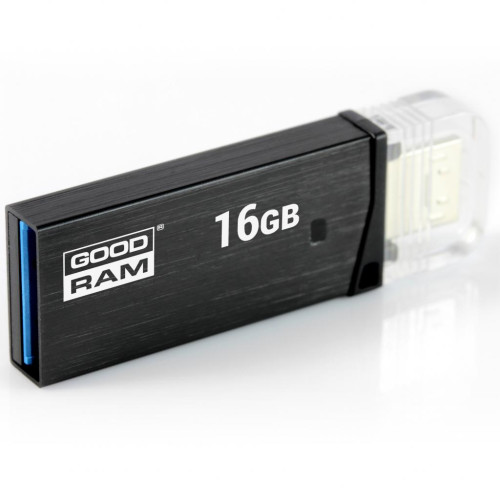 Флеш пам'ять USB 16GB GoodRam OTN3 Twin USB3.0 OTG - зображення 1