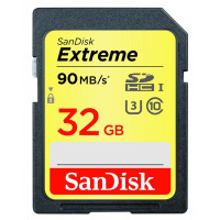 Secure Digital card 32 Gb SanDisk SDHC Extreme Class 10 UHS-I U3