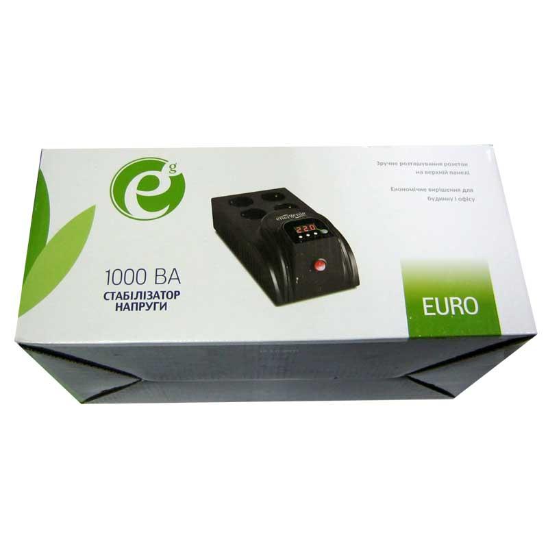 Стабілізатор напруги EnerGenie EG-AVR-E1000-01 - зображення 2