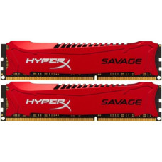 Пам'ять DDR3 RAM 8GB (2x4GB) 1600MHz Kingston CL9 dual chanel, HyperX Savage - зображення 1