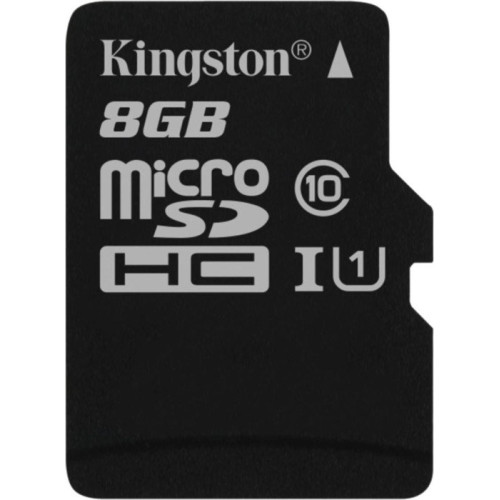 MicroSDHC 8 Gb Kingston class 10 UHS-I (SDC10G2\/8GBSP) - зображення 2