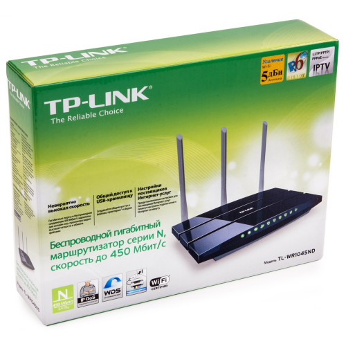 Маршрутизатор WiFi TP-Link TL-WR1045ND - зображення 3