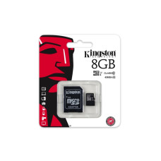 MicroSDHC 8 Gb Kingston class 10 UHS-I