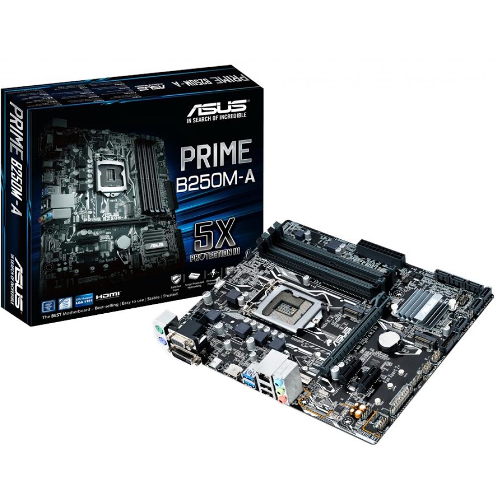 Мат. плата 1151 Asus PRIME B250M-A - зображення 1