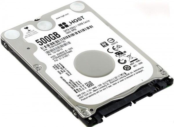 Жорсткий диск HDD Hitachi 2.5 500GB 1W10013 \/ HTS545050B7E660 - зображення 2