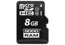 MicroSDHC 8 Gb Goodram class 10  UHS-I - зображення 1