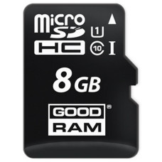 MicroSDHC 8 Gb Goodram class 10  UHS-I - зображення 1
