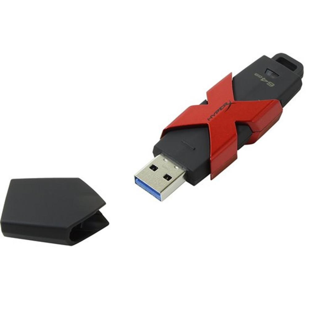 Флеш пам'ять USB 64 Gb Kingston HyperX Savage (HXS3\/64GB) USB 3.1 - зображення 2