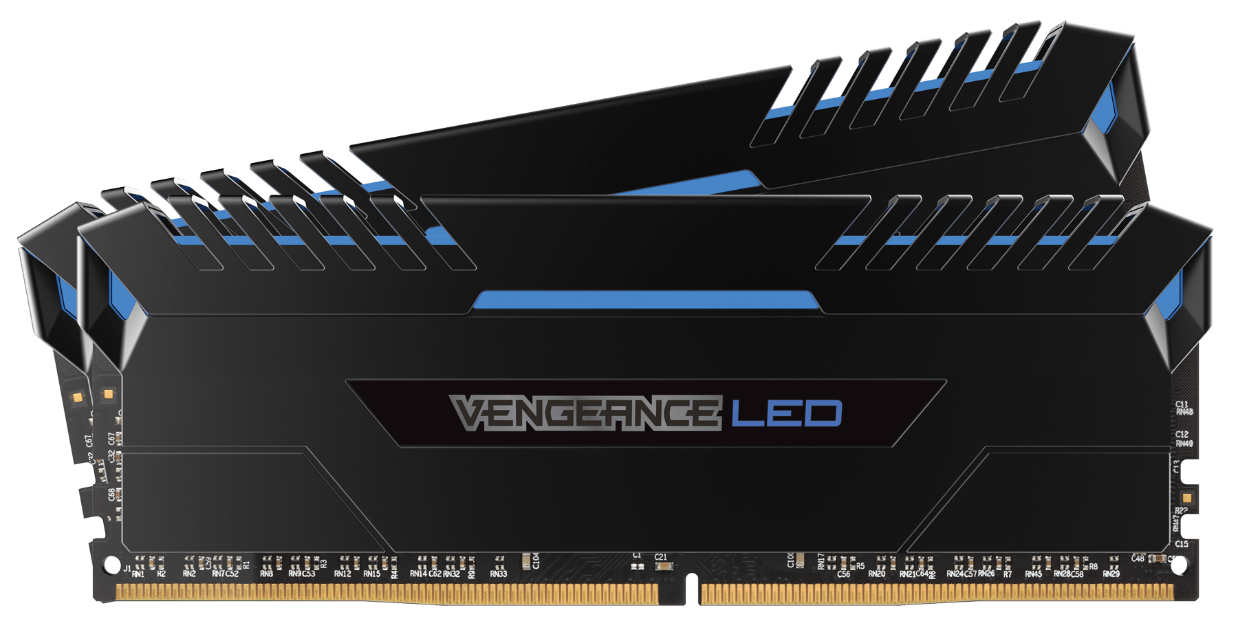Пам'ять DDR4 RAM_32Gb (2x16Gb) 3000Mhz Corsair VENGEANCE LED (CMU32GX4M2C3000C15B) - зображення 1