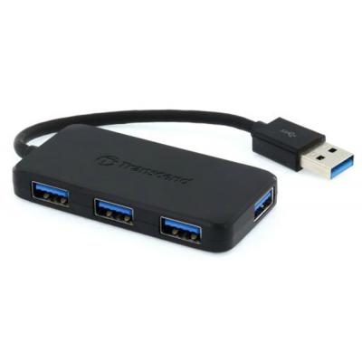 Концентратор USB 3.0 Transcend TS-HUB2K  4 порти - зображення 1